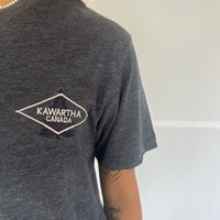Kawartha Canada Pine Tree V Neck Tshirt