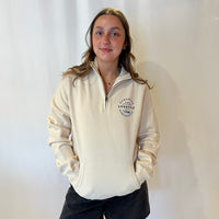 Kawartha Lifestyle Bobcaygeon Boat Logo 1/4 Zip Sweater