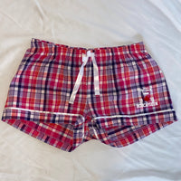 Hip-Town Flannel Shorts