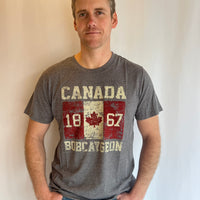 Bobcaygeon Vintage Canada Flag T-Shirt