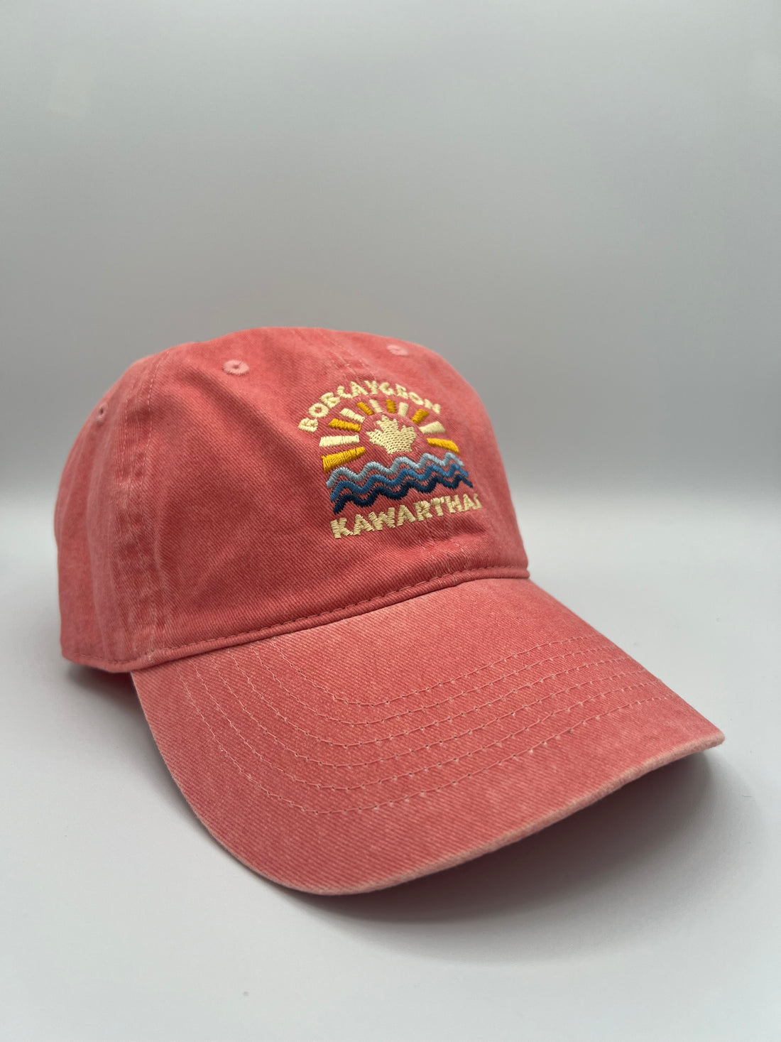 Bobcaygeon Kawarthas Maple Leaf Sun Waves Hat