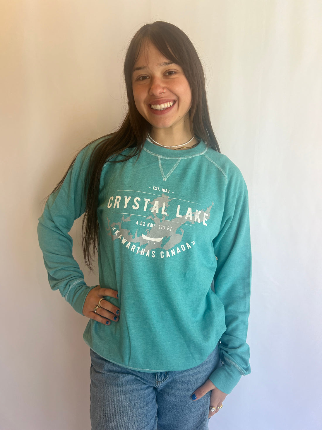Crystal Lake (Mcrew) Crew Neck Pullover