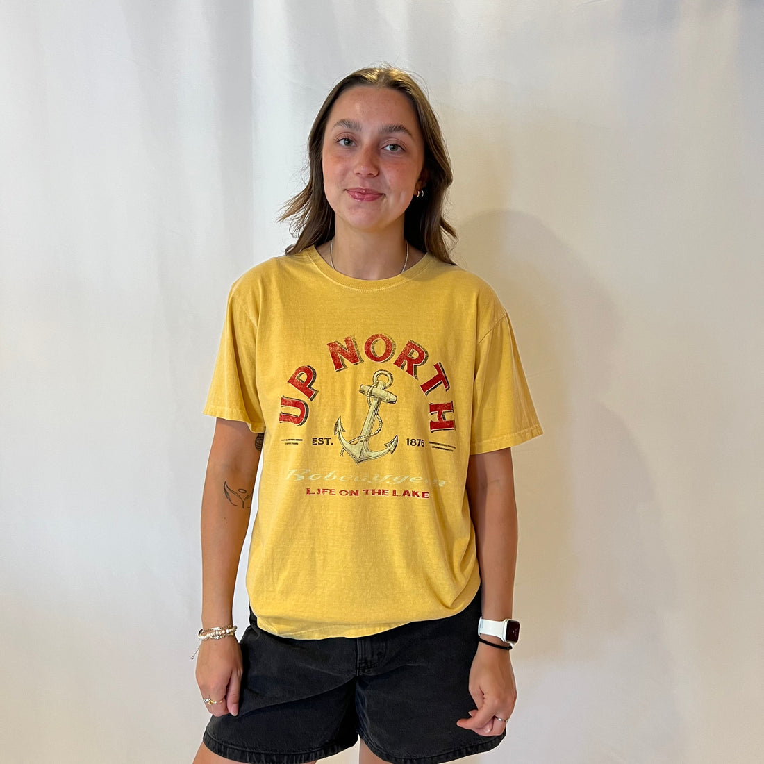 Bobcaygeon Up North Anchor T-Shirt