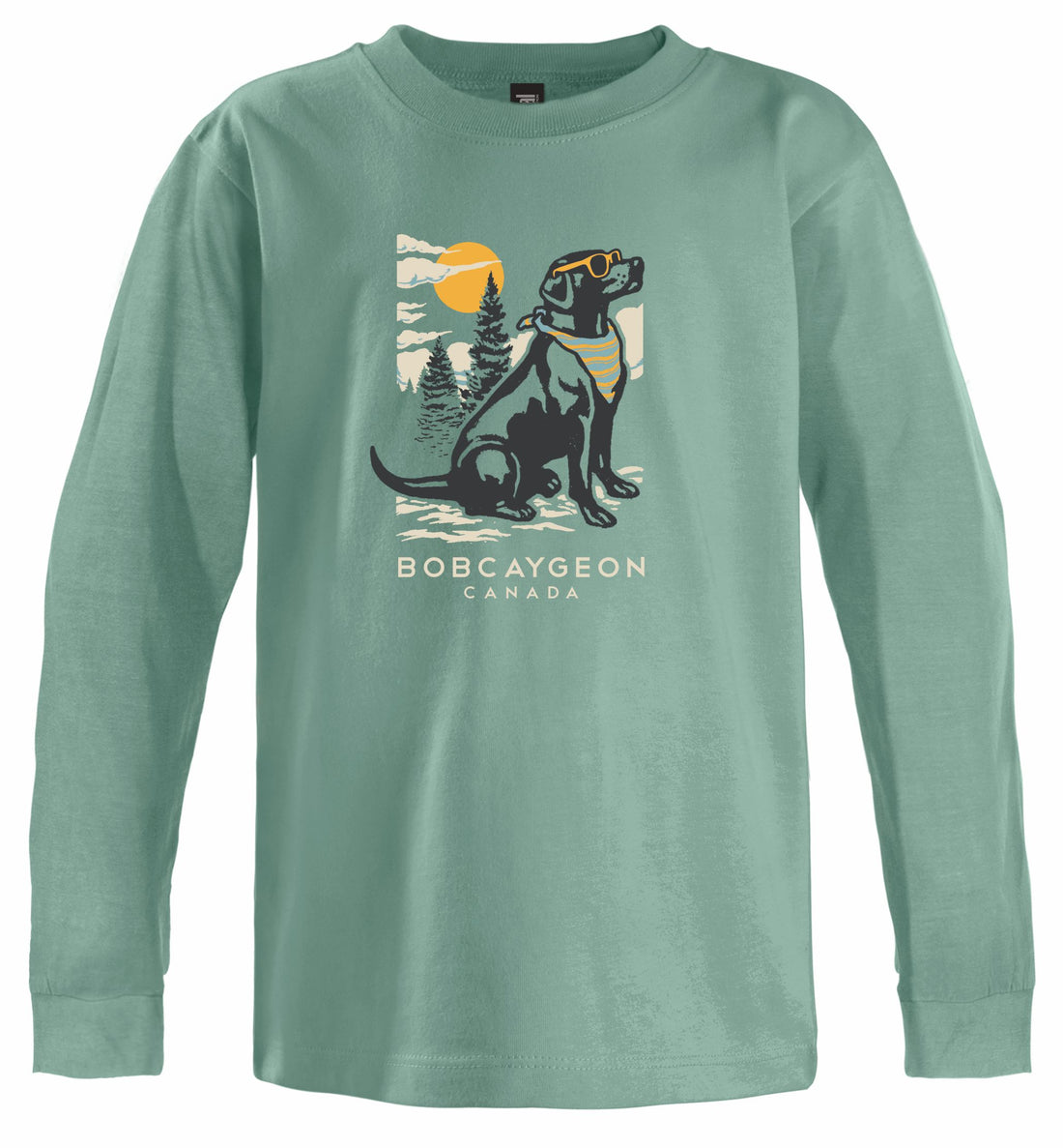 Bobcaygeon Canada Trail Hound Youth LS T-Shirt