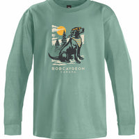 Bobcaygeon Canada Trail Hound Youth LS T-Shirt