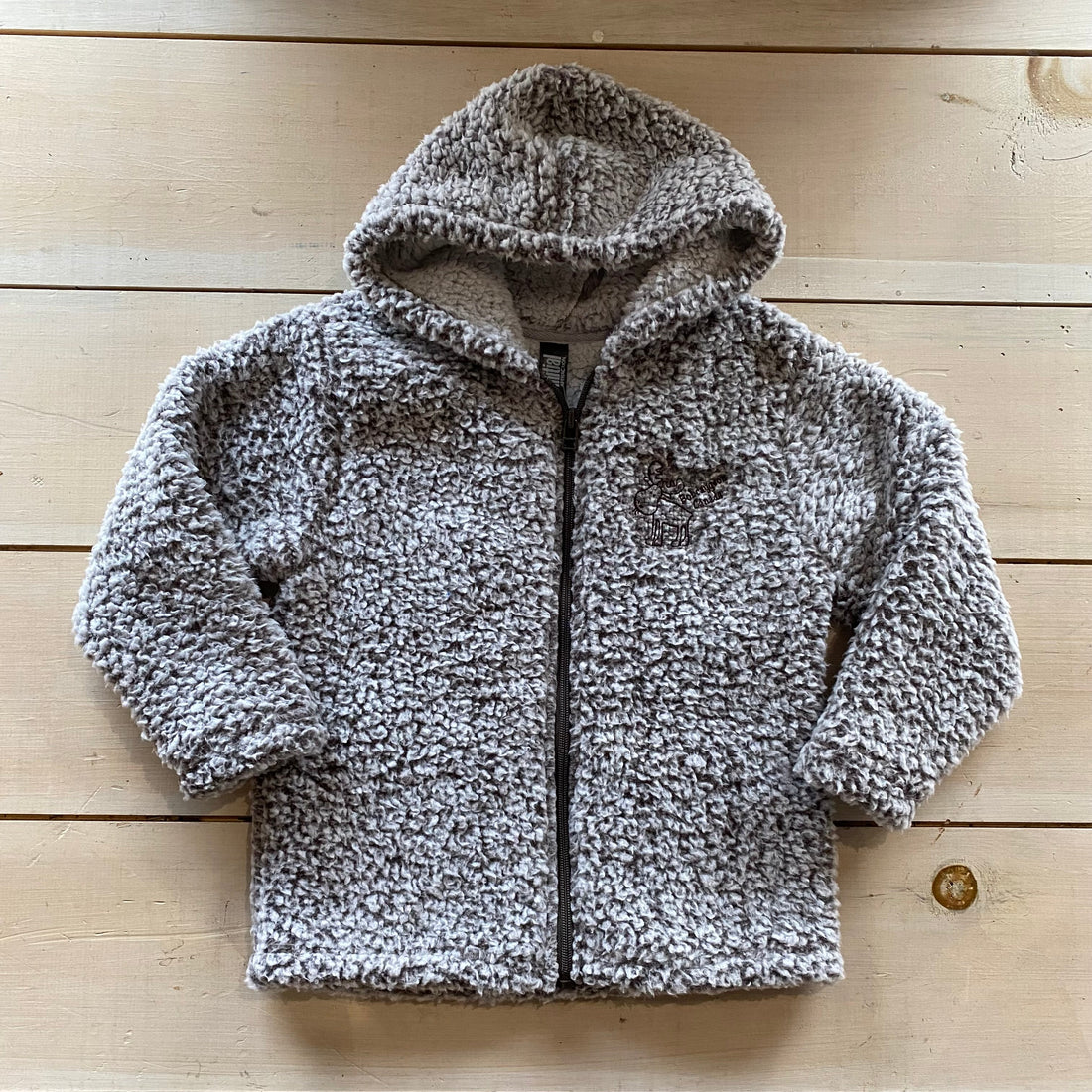 Bobcaygeon Moose Toddler Full Zip Hoodie
